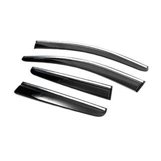 Vindavvisare med kromlist (4 st, Sunplex Chrome) Peugeot 3008 2016–2023 foto 4