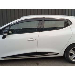 Vindavvisare med kromlist (4 st, Sunplex Chrome) Renault Clio V 2019– foto 2
