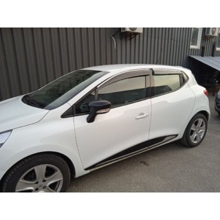 Vindavvisare med kromlist (4 st, Sunplex Chrome) Renault Clio V 2019– foto 1
