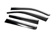 Toyota Hilux 2006–2015 Vindavvisare med kromlist (4 st, Sunplex Chrome) foto 6