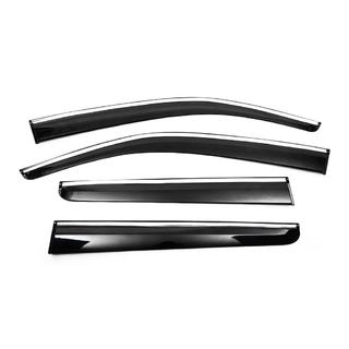 Vindavvisare med kromlist (4 st, Sunplex Chrome) Volkswagen Amarok 2010–2022 foto 1