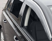 Volkswagen Golf 5 2003–2009 Vindavvisare med kromlist (4 st, Sunplex Chrome) foto 6