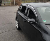 Volkswagen Golf 5 2003–2009 Vindavvisare med kromlist (4 st, Sunplex Chrome) foto 1