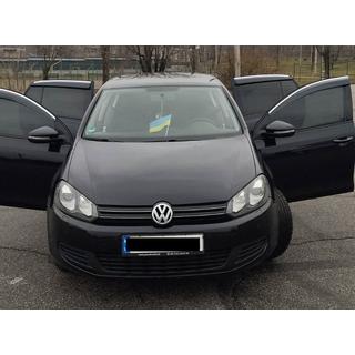 Vindavvisare med kromlist (4 st, Sunplex Chrome) Volkswagen Golf 5 2003–2009 foto 3