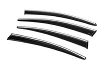 Volkswagen Passat B6 2006–2012 Vindavvisare med kromlist (4 st, Sunplex Chrome) foto 7