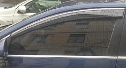 Volkswagen Passat B7 2012–2015 Vindavvisare för sidorutor med kromlist SD (4 st, EU, Sunplex Chrome) foto 2