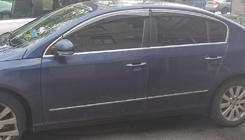 Volkswagen Passat B7 2012–2015 Vindavvisare för sidorutor med kromlist SD (4 st, EU, Sunplex Chrome) foto 5