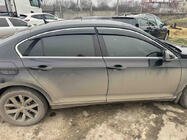 Volkswagen Passat B8 2015–2023 Vindavvisare för sidorutor med kromlist SD (4 st., Sunplex Chrome) foto 3