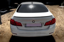 BMW 5-serien F10/F11 2010–2016 Läppspoiler Sunplex (för F10, svart) foto 8