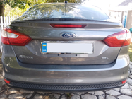Ford Focus III 2011–2017 Sedan LIP-spoiler (Sunplex, svart) (107,2 cm x 5,5 cm) foto 8