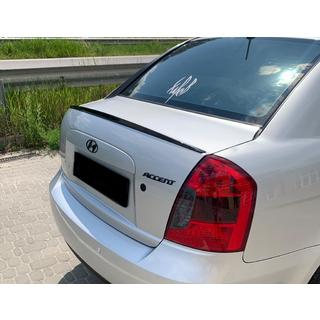 LIP-spoiler (Sunplex, svart) (115,8 cm x 6,3 cm) Hyundai Accent 2006–2010 foto 1
