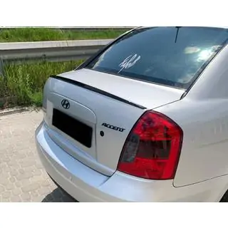 LIP-spoiler (Sunplex, svart) (115,8 cm x 6,3 cm)