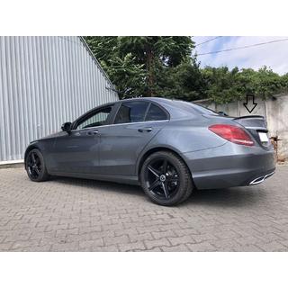 Läppspoiler LIP (Sunplex, svart) (125,9 cm x 6 cm) Mercedes C-сlass W205 2014–2021 foto 3