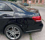 Mercedes E-class W212 2009–2016 LIP-spoiler (Sunplex, svart) (130,5 cm x 5,8 cm) foto 5