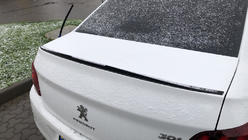 Peugeot 301 2012– Läppspoiler (Sunplex, svart) (118,5 cm x 5,5 cm) foto 6