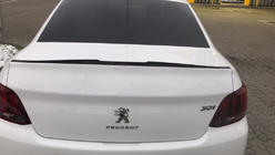 Peugeot 301 2012– Läppspoiler (Sunplex, svart) (118,5 cm x 5,5 cm) foto 5