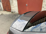 Peugeot 301 2012– Läppspoiler (Sunplex, svart) (118,5 cm x 5,5 cm) foto 1
