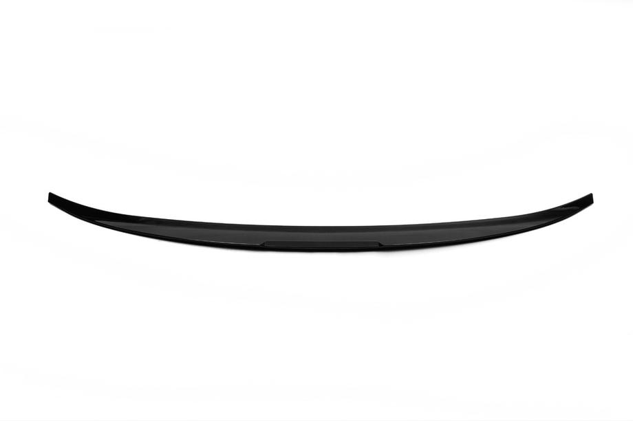 Renault Logan II 2013–2022 Läppspoiler (Sunplex, svart) (118,5 cm x 5,5 cm) Foto 5