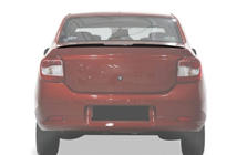 Dacia Logan II 2013–2022 Läppspoiler (Sunplex, svart) (118,5 cm x 5,5 cm) foto 3