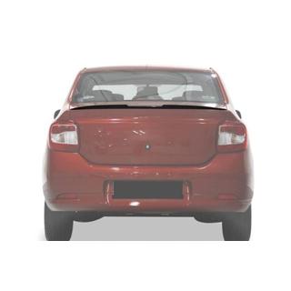 Läppspoiler (Sunplex, svart) (118,5 cm x 5,5 cm) Dacia Logan II 2013–2022 foto 3