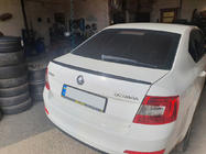 Skoda Octavia III A7 2013–2019 LIP-spoiler (Sunplex, svart) (115,4 cm x 6 cm) foto 4