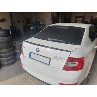 LIP-spoiler (Sunplex, svart) (115,4 cm x 6 cm) Skoda Octavia III A7 2013–2019 foto 4