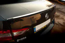 Skoda Superb 2015–2024 LIP-spoiler (Sunplex, svart) (119,2 cm x 7,3 cm) foto 2