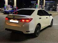Toyota Corolla 2013–2019 LIP-spoiler (Sunplex, svart) (118 cm * 6,4 cm) foto 4