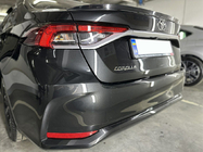 Toyota Corolla 2019– LIP-spoilerläpp (Sunplex, svart) (117,9 cm * 5,5 cm) foto 1