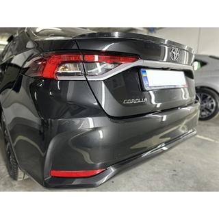 LIP-spoilerläpp (Sunplex, svart) (117,9 cm * 5,5 cm) Toyota Corolla 2019– foto 1