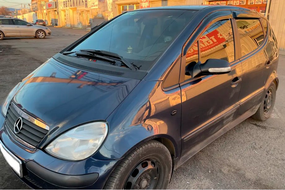 Mercedes A-slass W168 1997–2004 Vindavvisare Short (4 st, HIC) Image