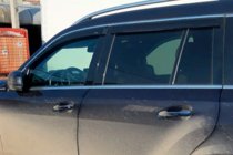 Mercedes GLE W167 2018– Vindavvisare med kromlist (4 st, HIC) foto 3