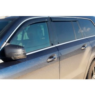 Vindavvisare med kromlist (4 st, HIC) Mercedes GLE W167 2018– foto 2