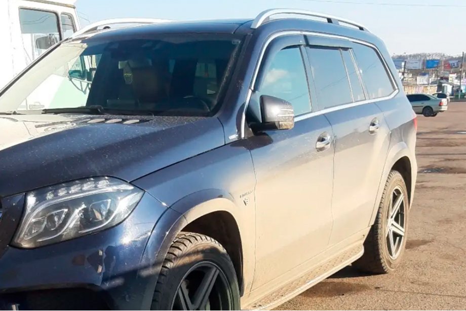 Mercedes GLE W167 2018– Vindavvisare med kromlist (4 st, HIC) Image