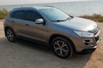 Peugeot 4008 2012–2017 Vindavvisare för sidorutor (4 st, HIC) foto 7