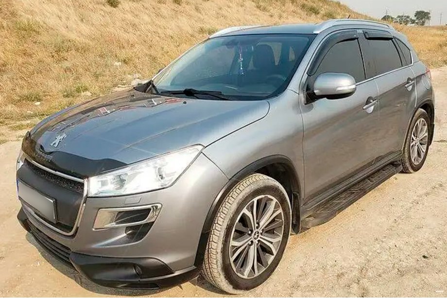 Peugeot 4008 2012–2017 Vindavvisare för sidorutor (4 st, HIC) Image