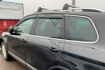 Porsche Cayenne 2010–2017 Vindavvisare för sidorutor (4 st, HIC) foto 3