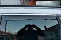 Skoda Karoq 2018– Vindavvisare med kromlist (4 st, HIC) foto 5