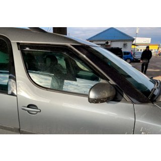 Vindavvisare för sidorutor (4 st, HIC) Skoda Roomster 2006–2015 foto 2