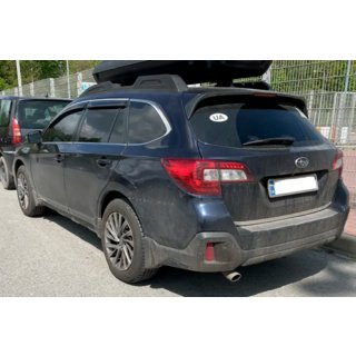Vindavvisare till sidorutor med kromlist (4 st, HIC) Subaru Legacy 2014–2019 foto 2