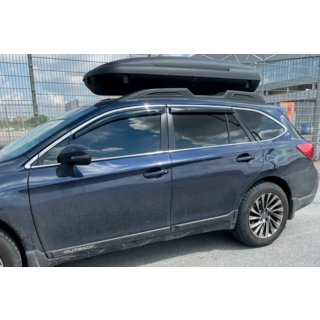 Vindavvisare till sidorutor med kromlist (4 st, HIC) Subaru Outback 2014–2019 foto 1