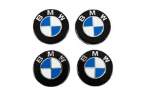 BMW V6 navkåpor 68/64 mm (4 st) foto 1