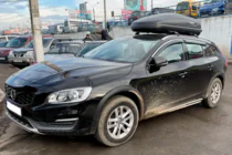 Volvo V60 2011–2018 Vindavvisare till sidorutor med kromlist (4 st, HIC) foto 1