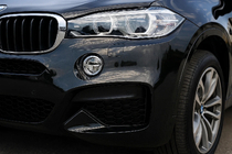 BMW X6 F16 2014–2019 Krom dimljusramar (2 st) foto 2