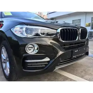 Sats kromlister för stötfångargaller BMW X6 F16 2014–2019 foto 2