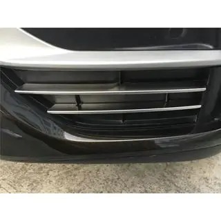 Sats kromlister för stötfångargaller BMW X6 F16 2014–2019 foto 3