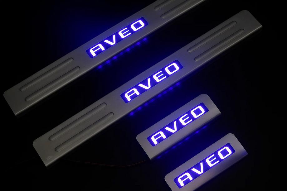 Chevrolet Aveo T300 2011–2020 Libao instegslister (4 st., rostfritt stål) Image