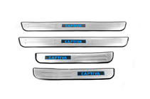 Chevrolet Captiva 2006–2019 Libao LED instegslister (2006-2011, 4 st, rostfritt stål) foto 2