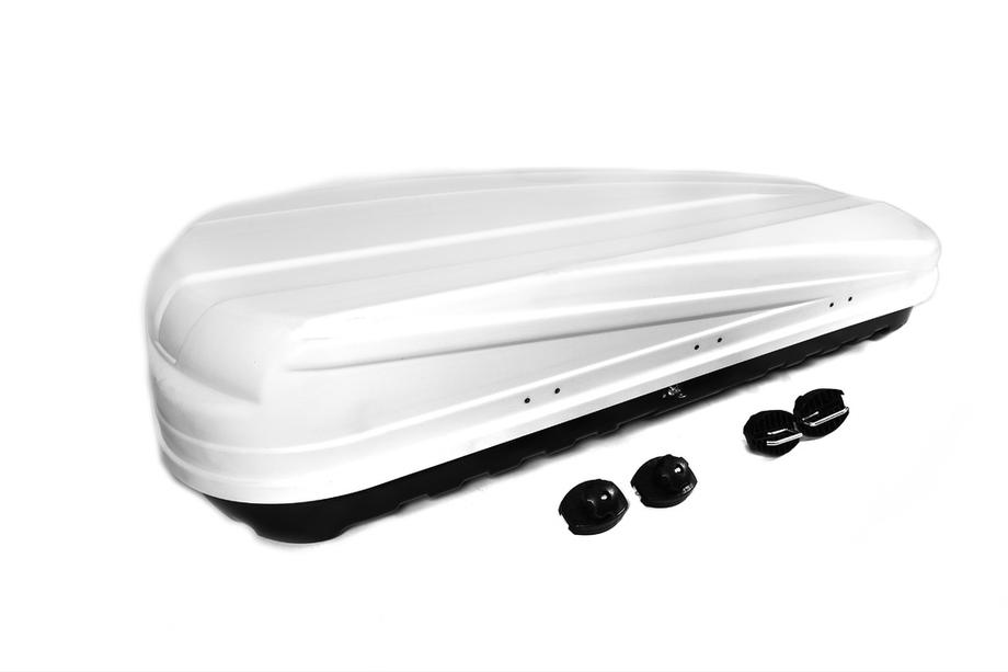 SKRAPAD!!!! KX takbox med dubbelöppning, vit matt (520 l) Image