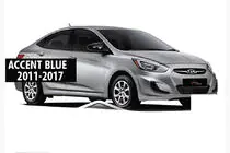 Hyundai Accent 2011–2017 Spegelskåpor utan utskärning för blinkers BMW-style (2 st) foto 5
